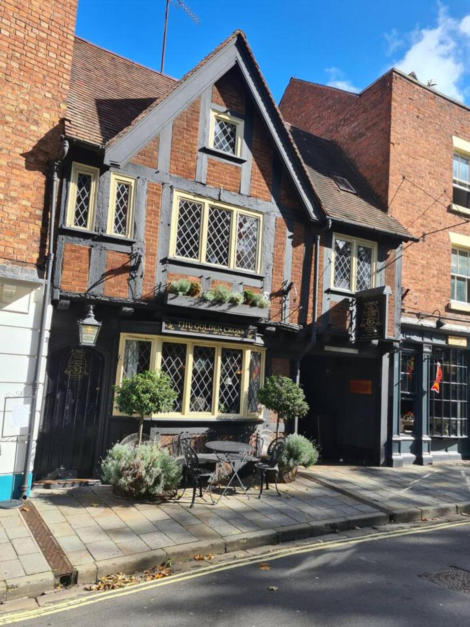 什鲁斯伯里Cosy Corner - Town Centre Flat With Free Nearby Parking公寓 外观 照片